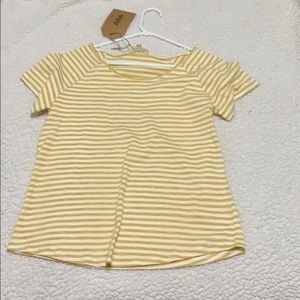 Listicle Striped Tee